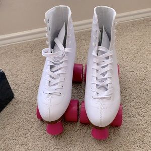 White skates
